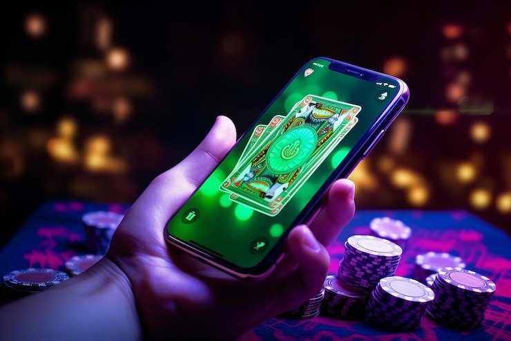 Pengguna mobile memeriksa transaksi akun